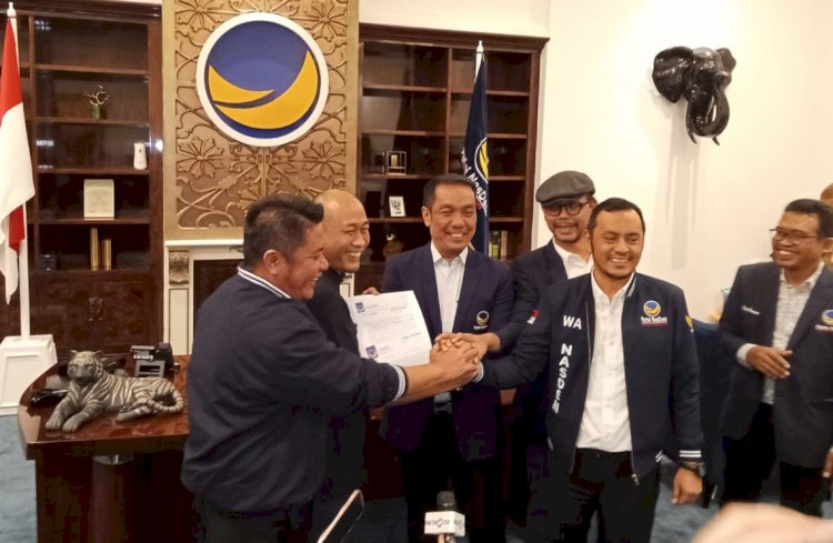 Partai Nasdem resmi rekomendasilan Yopi Karim ssbagai bakal calon Wali Kota Lubuklinggau/ist