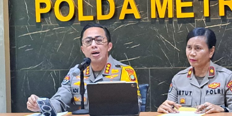 Kabid Humas Polda Metro Jaya Kombes Ade Ary Syam Indradi di Humas Polda Metro Jaya, Jakarta Selatan, Senin (3/6)./RMOL