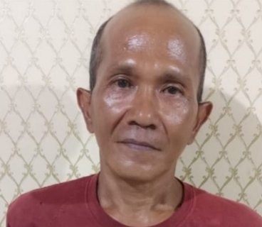 Untung Kelana alias Untung (45) pelaku penganiayaan. (Handout)