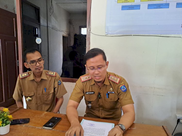 Sekretaris Dinas Perdagangan OKI, Septariadi. (Hari Wijaya/RMOLSumsel.id)
