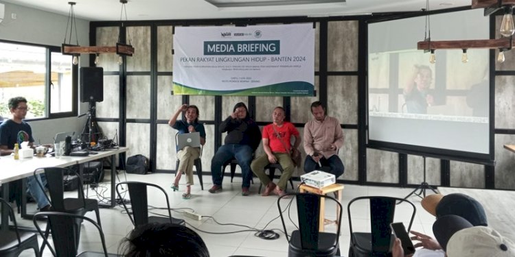 Media Briefing Pekan Rakyat Lingkungan Hidup 2024 di Padarincang, Banten, pada 2-5 Juni 2024/Ist
