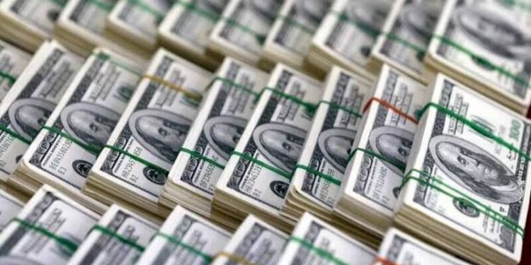 ilustrasi uang dollar. (net)