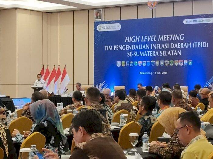 Pertemuan High Level Meeting (HLM) di OPI Whydam Hotel Palembang. (ist/rmolsumsel.id) 