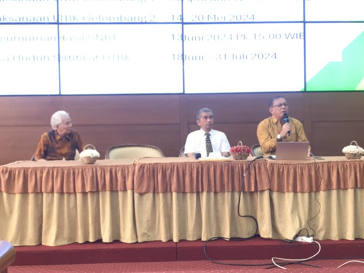 Suasana pada saat kegiatan laporan panitia penerimaan mahasiswa baru Unsri, Kamis (13/6). (Maya Hasan/RMOLSumsel.id)