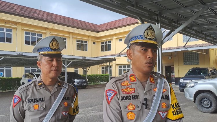 Kasat Lantas Polres OKI, AKP Edi Joko. (Hari Wijaya/RMOLSumsel.id)