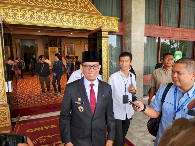 Pj Bupati OKU, Teddy Meilwansyah. (Eko Prasetyo/RMOLSumsel.id)