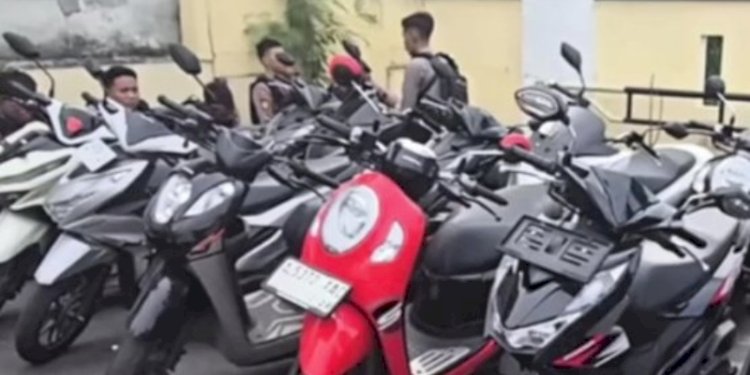 Polisi menemukan showroom kendaraan tanpa dilengkapi surat-surat resmi di Sukolilo, Pati/RMOLJateng