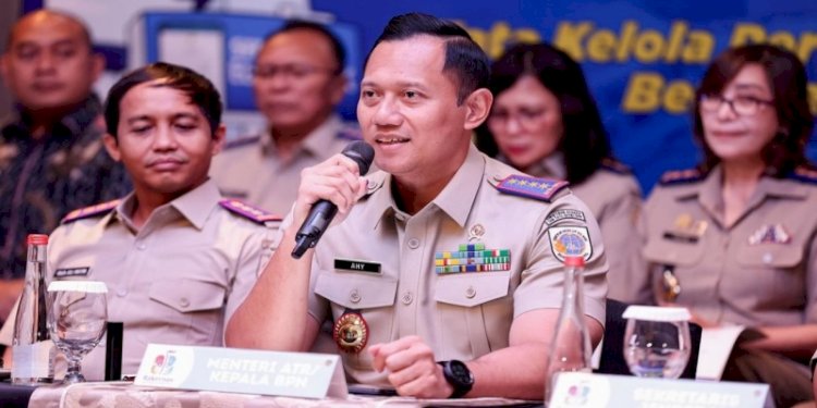 Menteri Agraria dan Tata Ruang/Badan Pertanahan Nasional (ATR/BPN) Agus Harimurti Yudhoyono/Ist