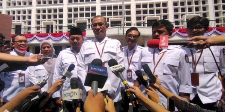 Jajaran pimpinan KPU RI/RMOL