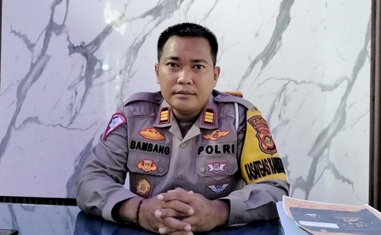 Kasat Lantas Polres Banyuasin, AKP Bambang Wiyono (net/rmolsumsel.id)
