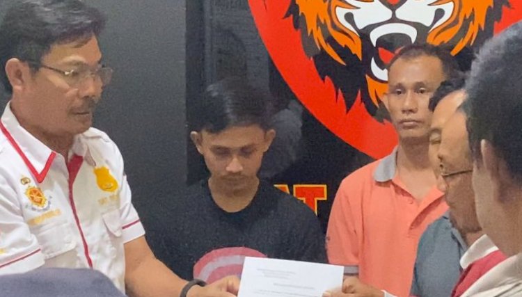 Kedua pelaku menyerahkan diri ke Polres Lubuklinggau/handout