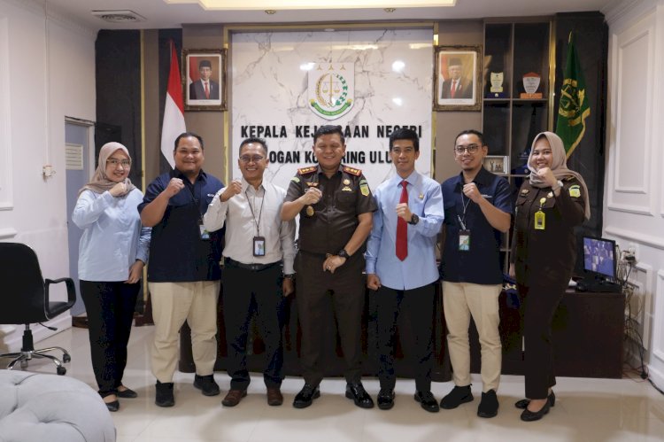 Audensi BPJS Ketenagakerjaan Muara Enim dengan Kejari OKU. (Handout)