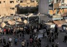 Israel Bombardir Sekolah Gaza, Bunuh 16 Warga Sipil