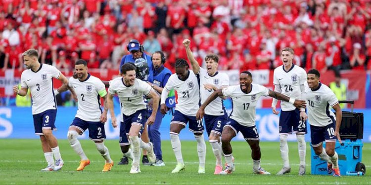 Inggris meraih tiket semifinal Piala Eropa 2024 setelah menyingkirkan Swiss lewat adu penalti/Net