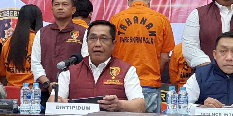 Direktur Tindak Pidana Unum Bareskrim Polri Brigjen Djuhandani Rahardjo Puro di Bareskrim Polri, Jakarta Selatan, Senin (8/7)./RMOL.