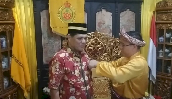 Tokoh Mabmi Babel melakukan silaturahmi ke istana adat Kesultanan Palembang Darussalam/Foto: Dudi Oskandar