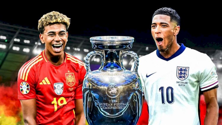Lamine Yamal dan Jude Belingham akan beradu kuat di lini tengah tim pada laga Final Euro 2024/net