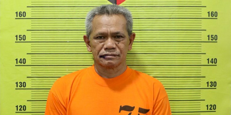Bulang menjadi tersangka ketiga aksi pembakaran rumah wartawan Tribrata TV Rico Sempurna Pasaribu di Kabanjahe, Tanah Karo, Kamis dinihari (27/6)/Istimewa
