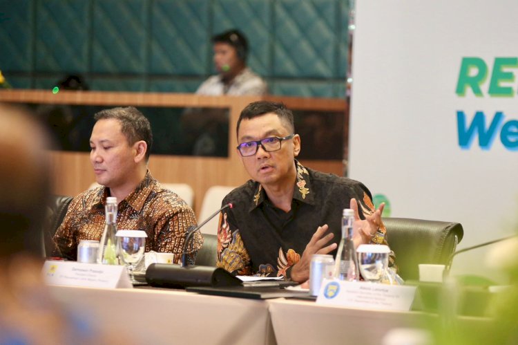  Kolaborasi ini kembali ditegaskan pada acara Green Energy Buyers Dialogue . (Handout)