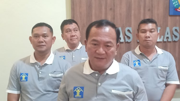 Kepala Lapas Klas I Merah Mata Palembang Veri Johannes. (Denny Pratama/RMOLSumsel.id)