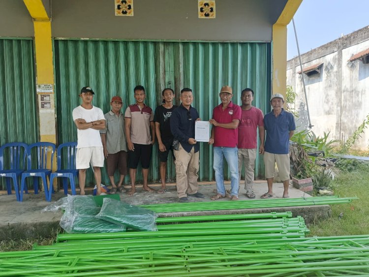 Pemberian bantuan CSR. (ist/rmolsumsel.id) 