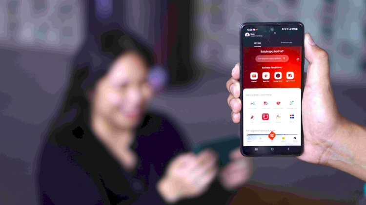 Peluncuran my telkomsel super App. (ist/rmolsumsel.id) 