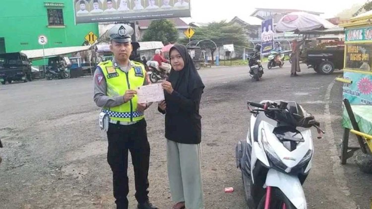 Petugas saat melaksanakan Operasi Patuh Musi/ist