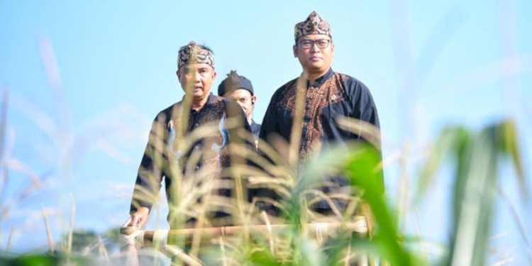 Wamentan Sudaryono menghadiri kegiatan Perbenihan Tanaman Pangan di Kabupaten Bandung/Istimewa
