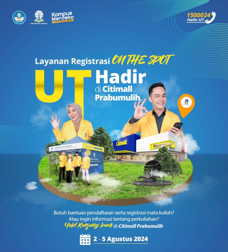 Flyer UT Palembang/ist