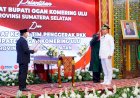 Iqbal Alisyahbana Dilantik Jadi Pj Bupati OKU, Fokus Atasi Karhutla hingga Stunting 