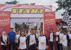 Gelar Jalan Sehat, KPU OKI Terus Sosialisasikan Tahapan Pilkada 2024