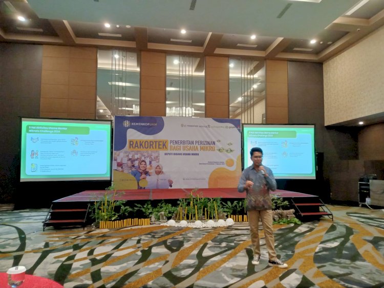 MikroEx Challenge 2024 yang diselenggarakan bersama Kementerian Koperasi dan Usaha Kecil dan Menengah (Kemenkop UKM) di Harper Hotel Palembang. (ist/rmolsumsel.id)