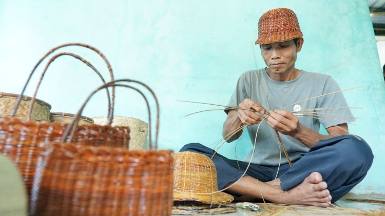 Pemberdayaan masyarakat Desa Batu Raja Rejang. (ist/rmolsumsel.id)