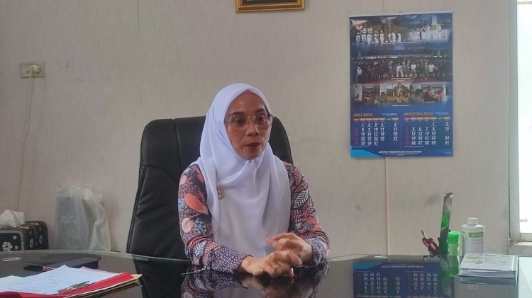 Kepala Dinas Perindustrian dan Perdagangan (Disperindag) Kota Lubuklinggau, Medholine. (Asnyori Malik/RMOLSumsel.id)