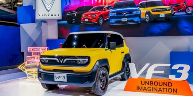SUV listrik VF 3/Foto Dok VinFast melalui CNN