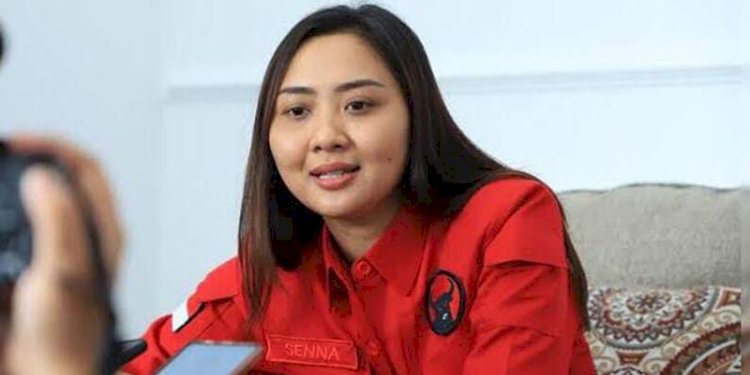 Bendahara DPC PDIP Lamongan yang juga istri Ketua DPRD Provinsi Jatim Kusnadi, Fujika Senna Oktavia/Net