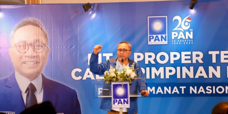 Ketua Umum (Ketum) PAN, Zulkifli Hasan alias Zulhas/Ist
