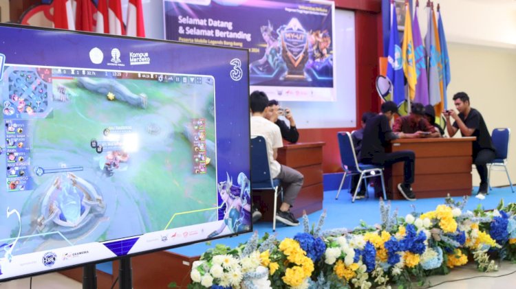 Universitas Terbuka (UT) Palembang secara resmi membuka Turnamen E-Sport Mobile Legends/ist