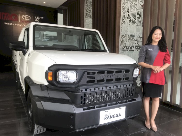 Unit mobil komersial terbaru Hilux Rangga/Foto: Maya Hasan 