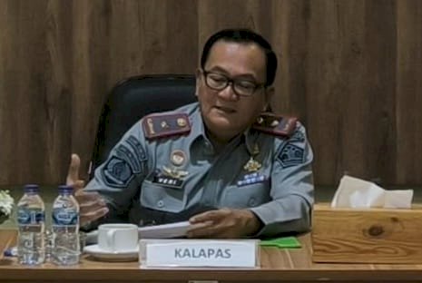 Kepala Lapas Klas I Merah Mata Palembang Veri Johannes/ist