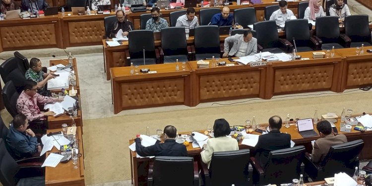 Suasana Rapat Panja RUU Pilkada di Baleg DPR di Kompleks Parlemen, Jakarta, Rabu (21/8)/RMOL