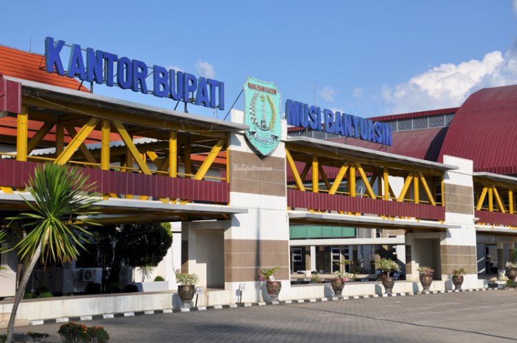 Gedung perkantoran Pemkab Muba. (ist/rmolsumsel.id) 