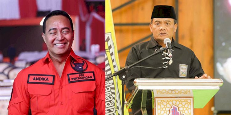 Kolase Andika Perkasa dan Ahmad Luthfi akan bertarung di Pilkada Jawa Tengah 2024/RMOL
