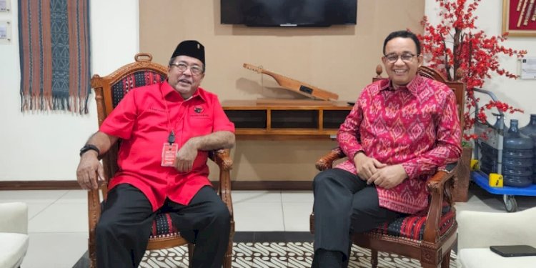 Potret Anies Baswedan dan Rano Karno/Ist
