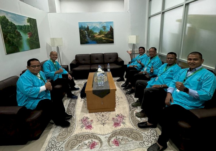 Tiga bakal calon kepala daerah di Sumatera Selatan (Sumsel) mengikuti rangkaian pemeriksaan  kesehatan di Graha Eksekutif Rumah Sakit Dr Moehammad Hoesin (RSMH) Palembang/Foto: Dudi Oskandar