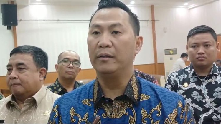  Penjabat (Pj) Bupati Muara Enim Henky Putrawan ingatkan seluruh Aparatur Sipil Negara (ASN) khususnya camat dan lurah, agar tidak terlibat politik praktis pada Pilkada serentak tahun 2024.(Noviansyah/RMOLSumsel.id)