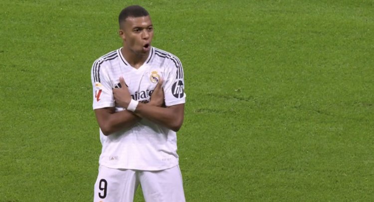 Kylian Mbappe berhasil borong dua gol untuk kemenangan Real Madrid/net