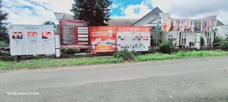 Kantor KPUD Pagar Alam. (Handout)