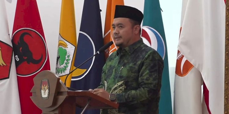 Tangkapan layar Ketua KPU, Mochammad Afifuddin/RMOL