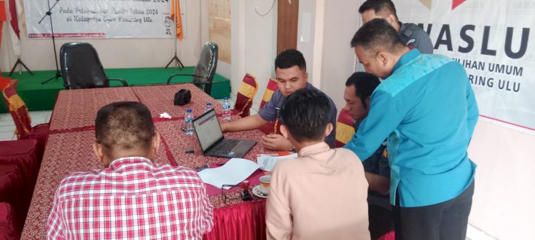 Proses laporan BP2SS ke Bawaslu/ist